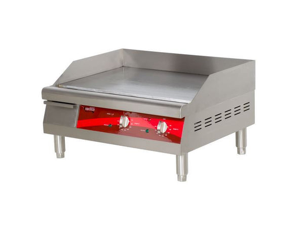 24" Commercial Electric Countertop Griddle, Flat Top Grill