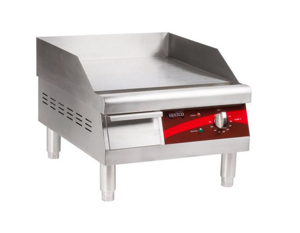 16" Commercial Electric Countertop Griddle, Flat Top Grill