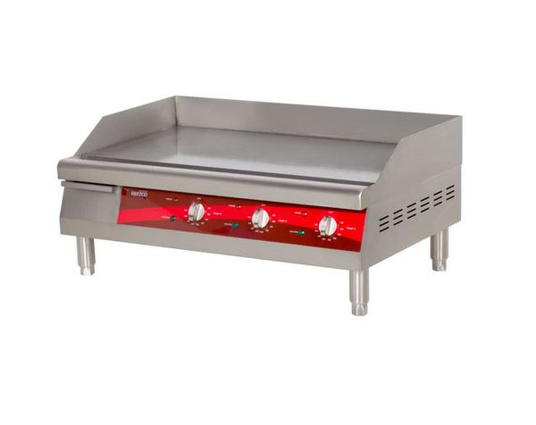 30" Commercial Electric Countertop Griddle, Flat Top Grill