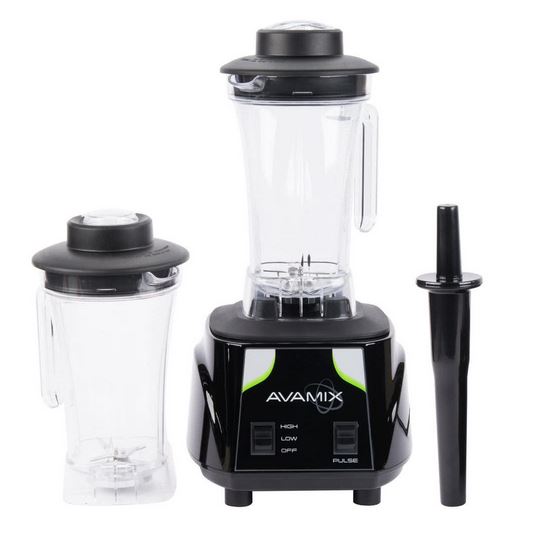 3 1/2 hp Commercial Blender with Toggle Control and Two 64 oz. Polycarbonate Containers
