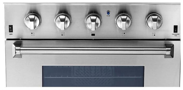 Thor Kitchen 30" 4.2 cu ft Dual Fuel Convection Range in Stainless Steel