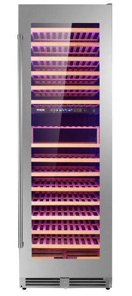Thor Kitchen Stainless 162 Bottle Dual-Zone Wine Storage Cooler Unit