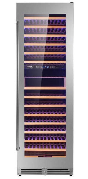 Thor Kitchen Stainless 162 Bottle Dual-Zone Wine Storage Cooler Unit