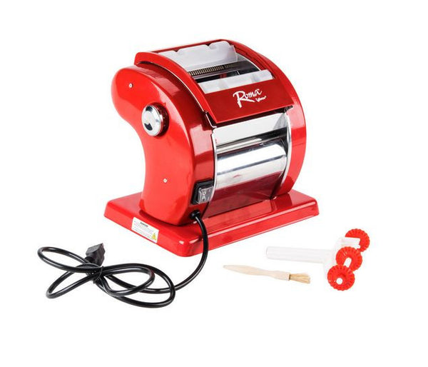 Electric Pasta Maker Roller Machine, Spaghetti, Fettuccine, Ravioli, Noodles