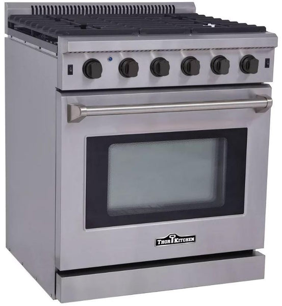 Thor Kitchen 30" All-Gas 4.55 cu. ft. Professional Stainless Steel Range