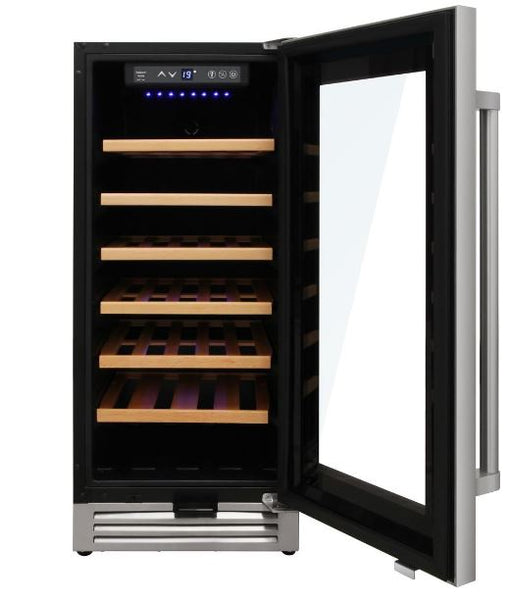 Thor Kitchen 33-Bottle Single Zone Built-in or Freestanding Stainless Wine Cooler