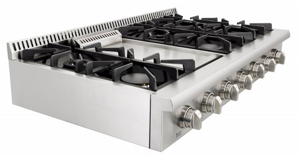 Thor Kitchen - 48 Gas Range Top with Griddle - On Sale - Bed Bath & Beyond  - 24217991